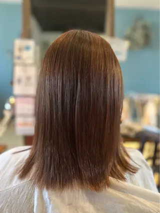 ミディアム 西井 ひなのヘアスタイル