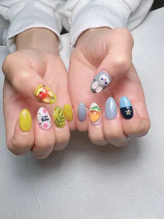 ネイル 💅ネイルハウス🏡 🎀TOMO🎀のネイルデザイン