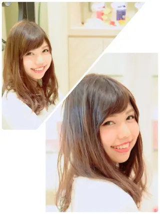 ロング カラー パーマ GULGUL-libera所属・恩田 達也のヘアスタイル