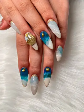 ネイル NAIL　Y's所属・NAIL　Y's 💙のネイルデザイン