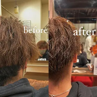 メンズ biss所属・真 帆のヘアスタイル