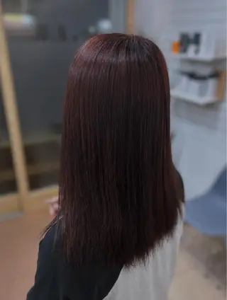 カラー 原 夢歩のヘアスタイル