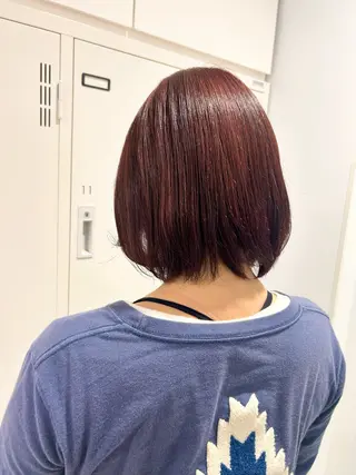 ミディアム カラー はるか/ブリーチカラ ー/ヘアアレンジ🤍のヘアスタイル