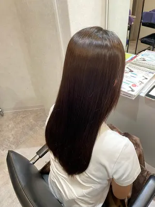 ロング 柔らかい縮毛矯正/ ボブ/北林のヘアスタイル