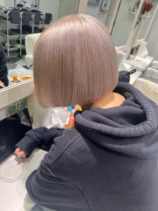 ショート カラー Lapis 池袋店所属・MASHIRO 🩵Lapis池袋店のヘアスタイル