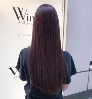 ロング カラー 中村 研介のヘアスタイル