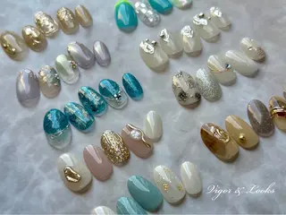 ネイル Vigor＆Looks 白金所属・mng vigorのネイルデザイン