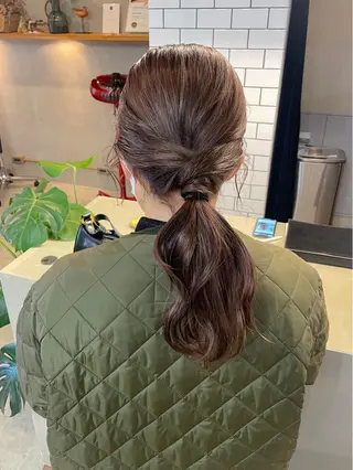 ロング COMILE 🌼 SUZUKAのヘアスタイル