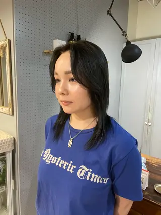 ミディアム カラー 🤩噂のMr.髪ポジ ティブ®️yu🤩のヘアスタイル