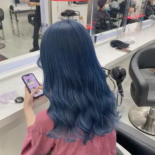 ロング カラー ブリーチなし艶カラー タクト🫧のヘアスタイル