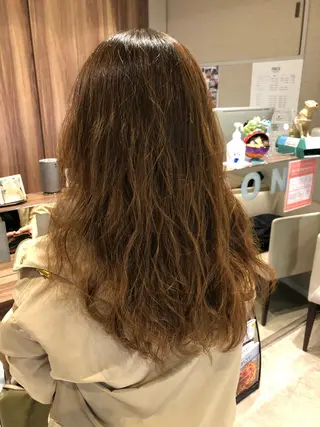 ロング パーマ dogstar小林諒 レイヤー/パーマのヘアスタイル