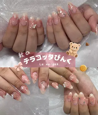 ネイル La neige* yuki 🥯🍑のネイルデザイン