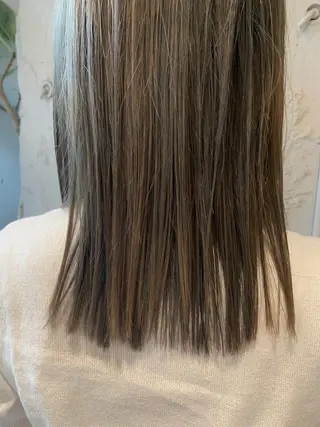 セミロング カラー 田中 まりなのマツエク・マツパデザイン