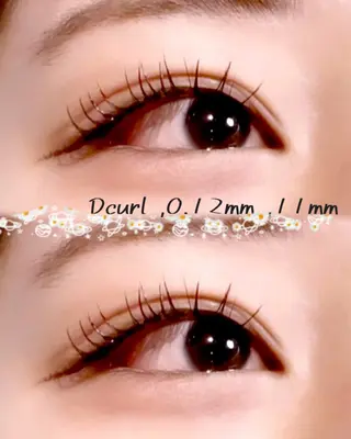 マツエク・マツパ 成田 美翔のマツエク・マツパデザイン