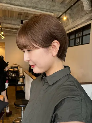 ショート rimi/ショート /透明感カラーのヘアスタイル