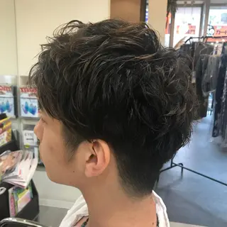 ショート パーマ メンズ AOI✩⡱ y2kネイルのネイルデザイン