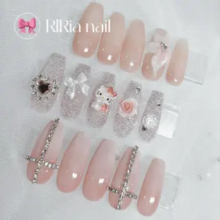 ネイル 🎀『RlRia』（GO TODAY シェアサロン 横浜Solace店内）🎀所属・RlRia .のネイルデザイン