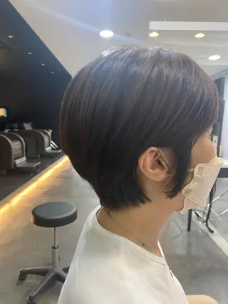 ショート カラー BLENDby happiness所属・KAORU/絹髪 /髪質改善/奈良のヘアスタイル