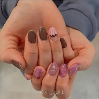 ネイル HAIR & FACE EDGE（エッジ）所属・kiki ._.nailのネイルデザイン