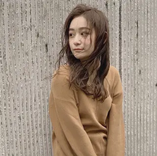 セミロング 冨木 雄斗のヘアスタイル