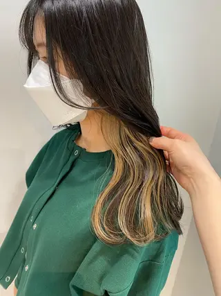 ロング GO TODAY SHAiRE SALON 原宿Stella店所属・𓍯柔らかhair 𓍯 yukinoのヘアスタイル