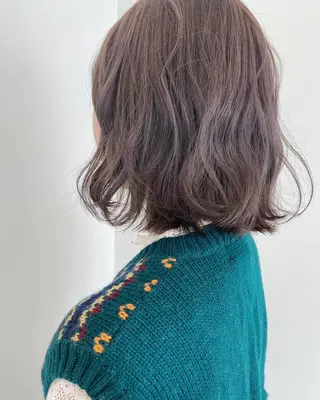 ミディアム ୨୧柔らかいカラー nozomi ୨୧のヘアスタイル