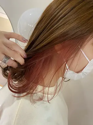 セミロング 指名支持率NO.1 スタイリストのヘアスタイル