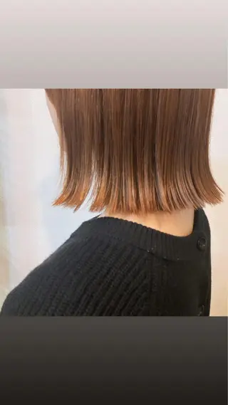 ショート カラー hair salon mtm所属・🕊mtm🫧梅田/ 定額制/透明感/艶髪のヘアスタイル