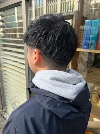 メンズ ゆもとまひろ🫧 渋谷/メンズパーマのヘアスタイル