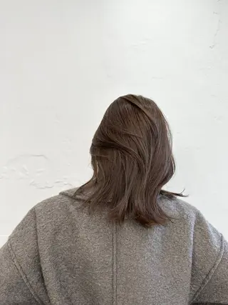 カラー SOL by shes 梅田茶屋町所属・NAO/ 髪質改善/艶カラーのヘアスタイル
