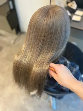 セミロング カラー kanato🇰🇷 【札幌韓国ヘア】のヘアスタイル