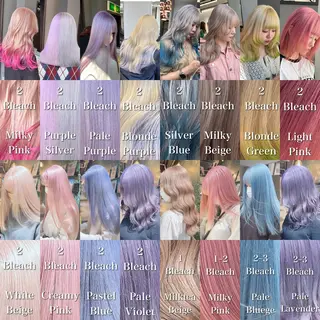 セミロング カラー JILL/鶴岡 和幸/天神のヘアスタイル