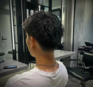 ショート メンズ 🔥特殊パーマ🔥 歩夢のヘアスタイル