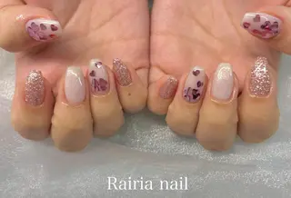 ネイル rairiaharu パラジェルのネイルデザイン