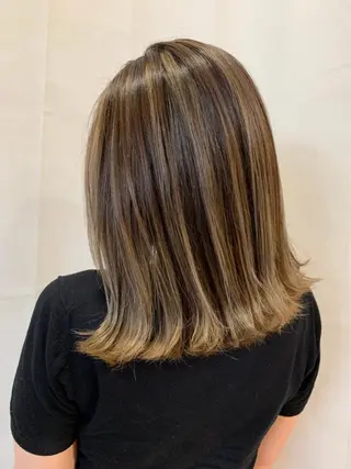 セミロング カラー ✂️メンズ特化✂️ 沖田　共洋のヘアスタイル