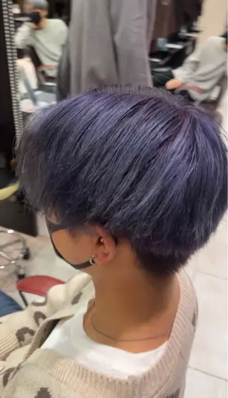 ショート カラー メンズ EARTH大宮宮原店所属・ri kuのヘアスタイル