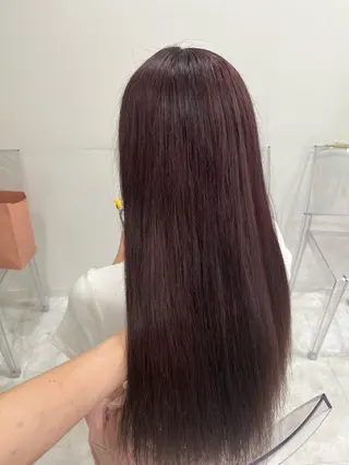 ロング カラー ガーリー♡女の子っぽ ヘア♡ピンクカラー♡のヘアスタイル