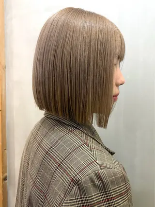 ショート 🫐寒色系カラー 🫐ヤマナカリリカのヘアスタイル