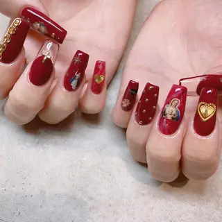 ネイル among アマン所属・lecoa_ kana／amongのネイルデザイン