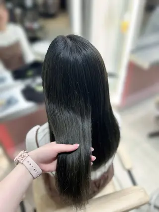 セミロング yuuna モデル募集中🤍のヘアスタイル