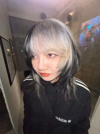 ロング カラー haco＋所属・圧倒的デザイン力 店長🎨RENAのヘアスタイル