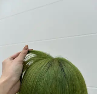ミディアム カラー MUKU ひかるのヘアスタイル