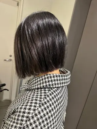 ミディアム 町田/透け感/透明感 Shibuのヘアスタイル