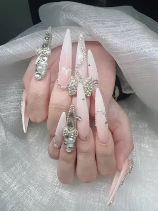 ネイル Lee Nails チップ長さだし専門店のネイルデザイン