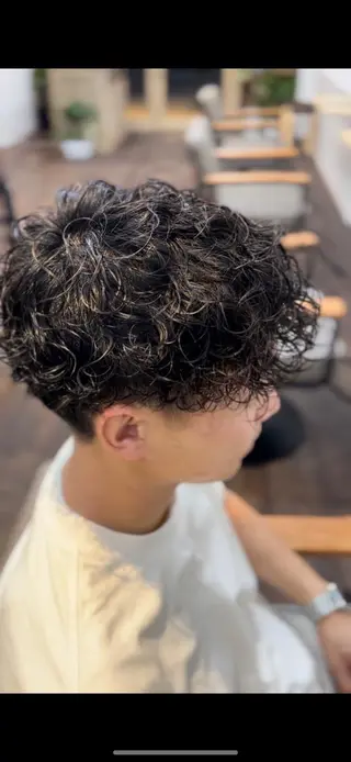 パーマ メンズ nanami🌼 カットモデル募集中のヘアスタイル