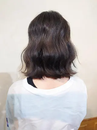 ミディアム ブリーチ／ 髪質改善／ＲＹＯのヘアスタイル