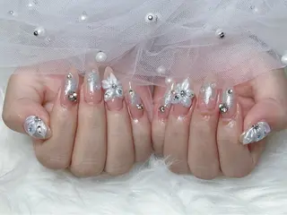 ネイル 【Eclat エクラ】nail&beauty所属・Eclat〔エクラ〕 MOEKA𝜗𝜚*のネイルデザイン