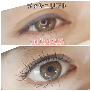マツエク・マツパ 💡次世代LED -TIARA💡のマツエク・マツパデザイン