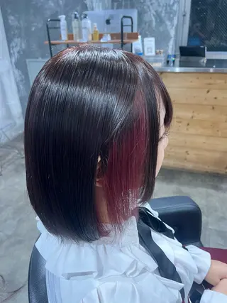 カラー 🍒おたく美容師🍒 暖色ヘア Yuu🍒のヘアスタイル