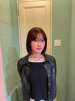 カラー アラマキ フウカのヘアスタイル